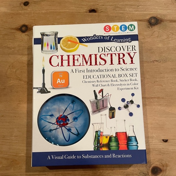 NWT STEM Wonders of Learning Discover Chemistry Kit ages 8 up Science - Picture 1 of 5